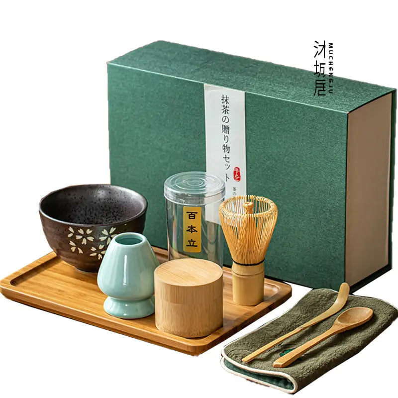 Zenmatcha Matcha Gavesæt til Teelskere Autentisk Ceremonisæt | Lersk