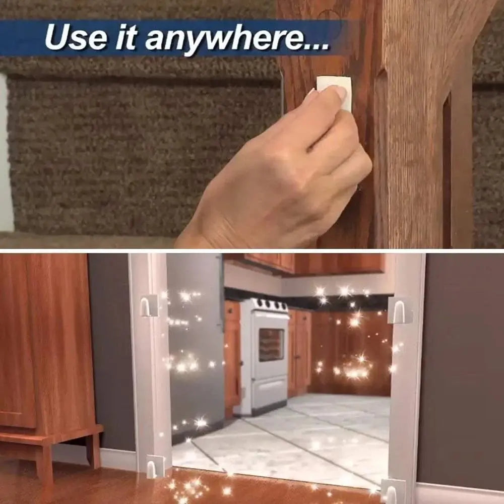 Portable Pet Safety Gate Safe And Flexible For Doorways Steps And Hallways At Home Use | Lersk