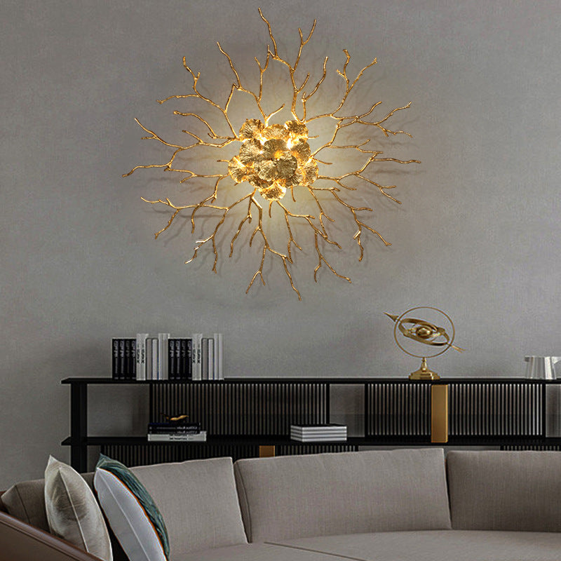 Lampada da parete LED contemporanea per la casa, lampada decorativa da parete interna | Lersk
