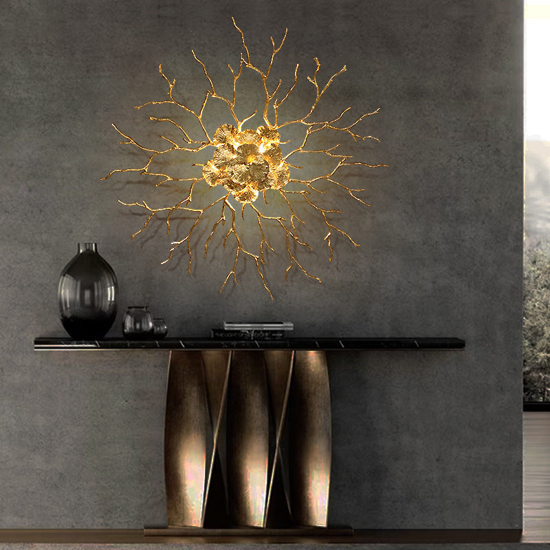 Lampada da parete LED contemporanea per la casa, lampada decorativa da parete interna | Lersk