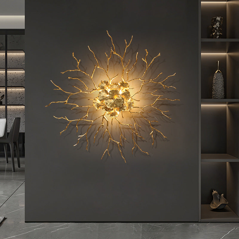 Lampada da parete LED contemporanea per la casa, lampada decorativa da parete interna | Lersk