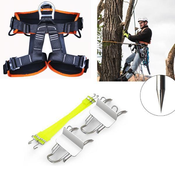 SylvaGrip 304 Stainless Tree Climbing Spikes And Harness | Lersk