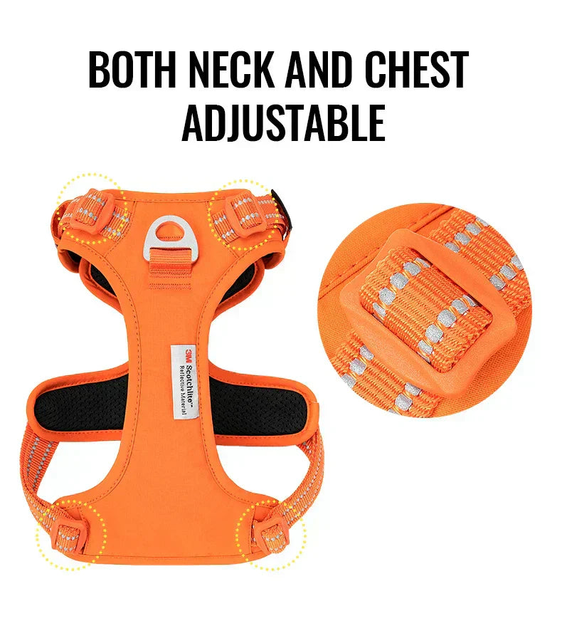 True Love No Pull Reflective Dog Harness For Active Dogs | Lersk