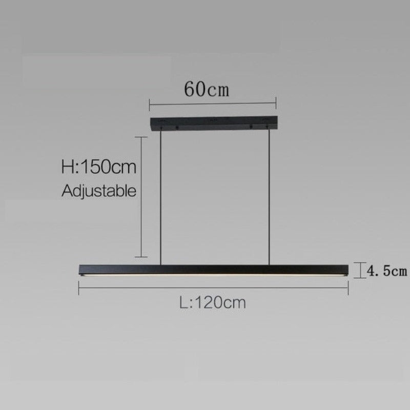 Elvyn | Dark Nordic Minimalist Chandelier | Lersk