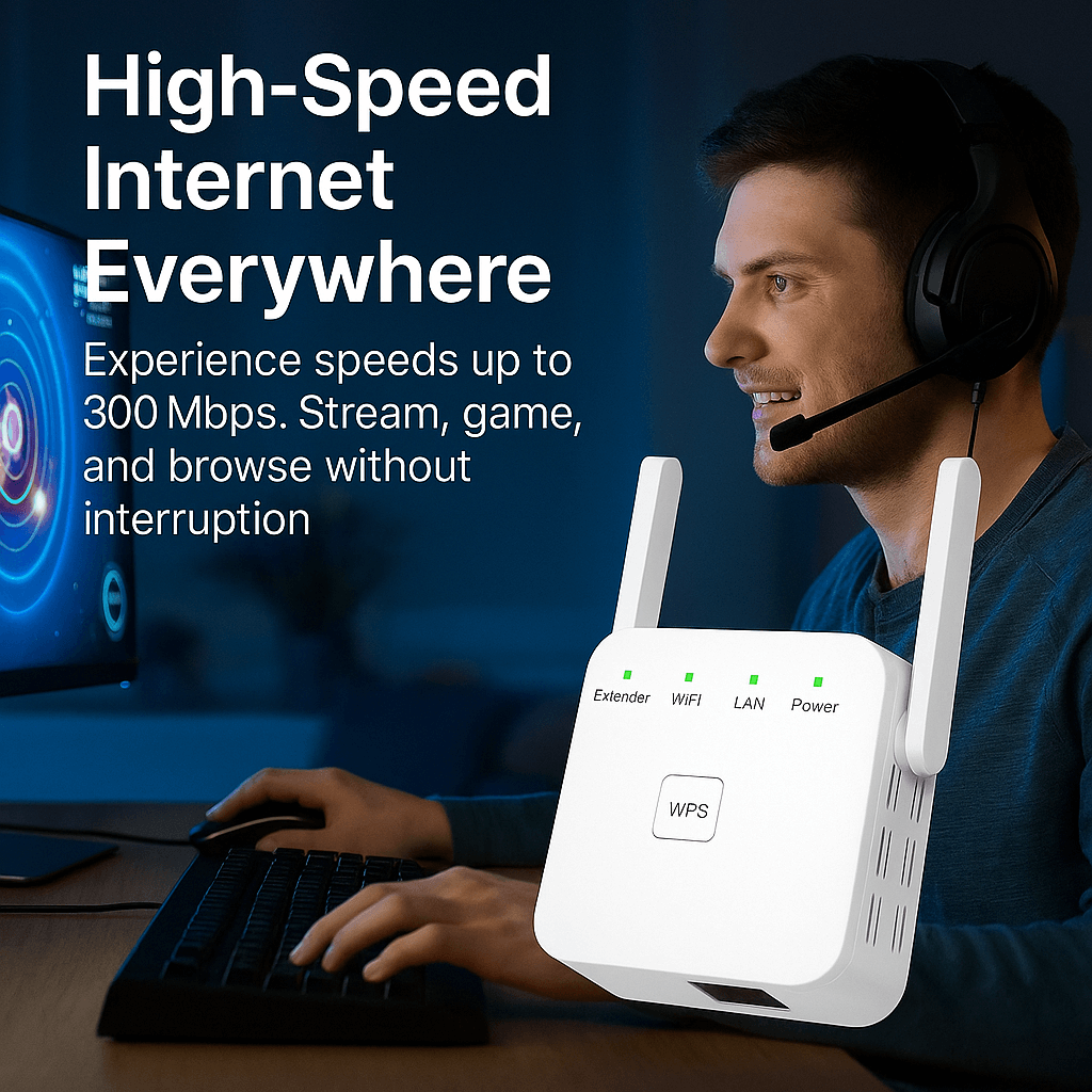 FluxWave X5 5G WiFi-forstærker til hurtig dækning i hjemmet i Storbritannien | Lersk