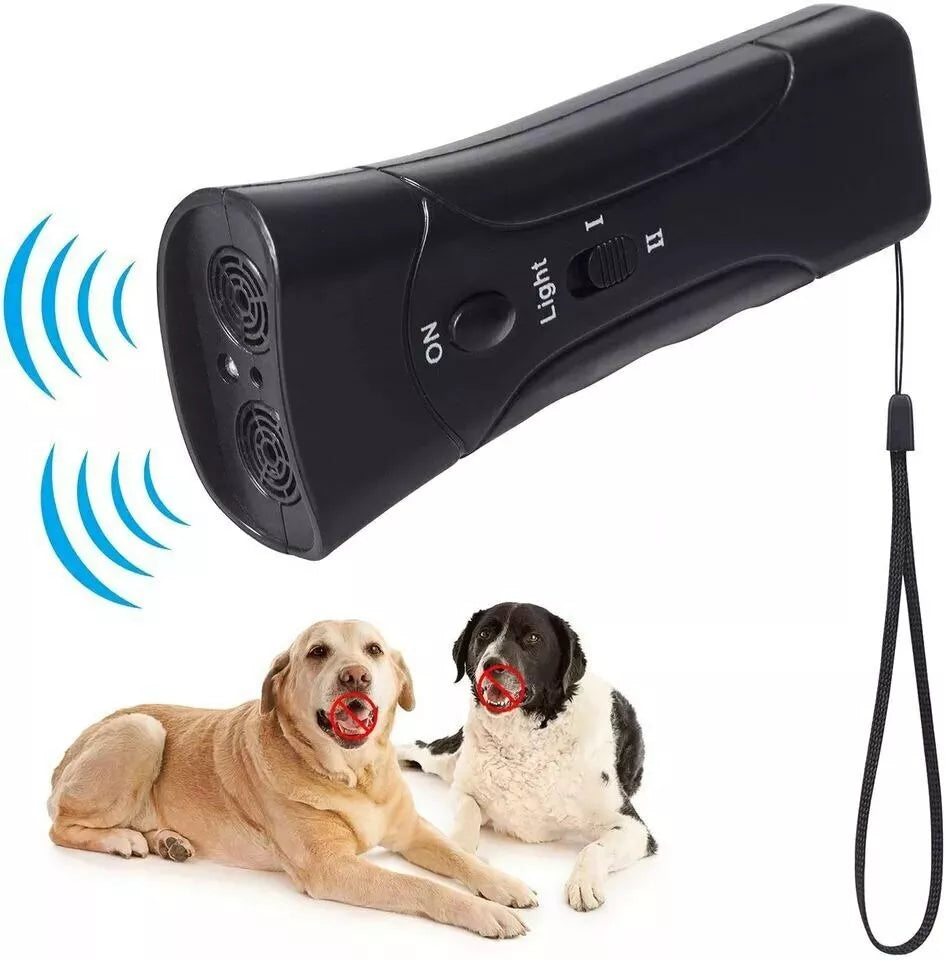 QuietPulse Controllo Abbaio | Dispositivo Ultrasonico per l’Addestramento di Cani Calmi | Lersk