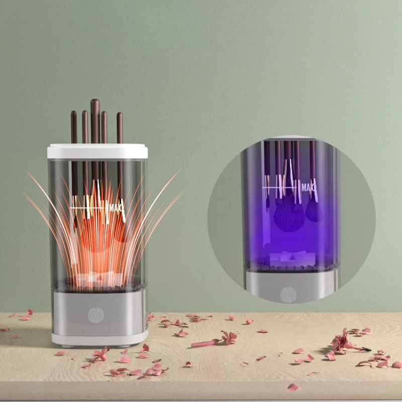 LumiSpin Automatic Makeup Brush Cleaner | Lersk