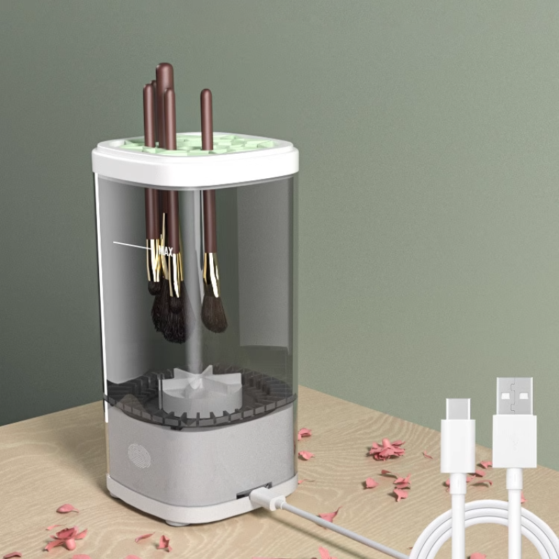 LumiSpin Automatic Makeup Brush Cleaner | Lersk