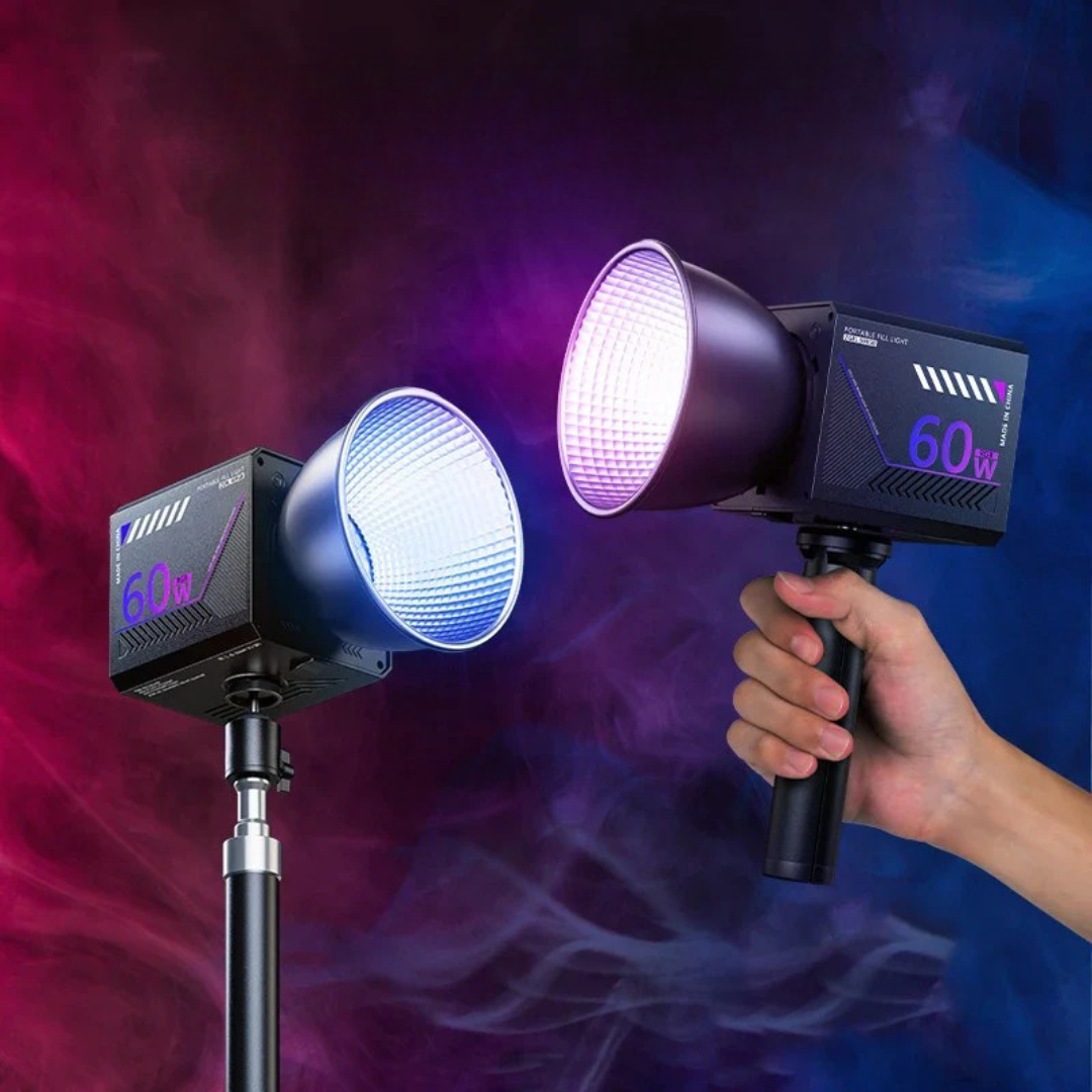 Przenośne RGB światło wideo do fotografii i streamingu | Lersk