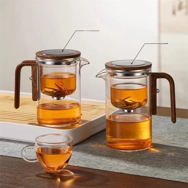 Vireo Glass Teapot With Independent Filtration System And Inner Water Separator | Lersk