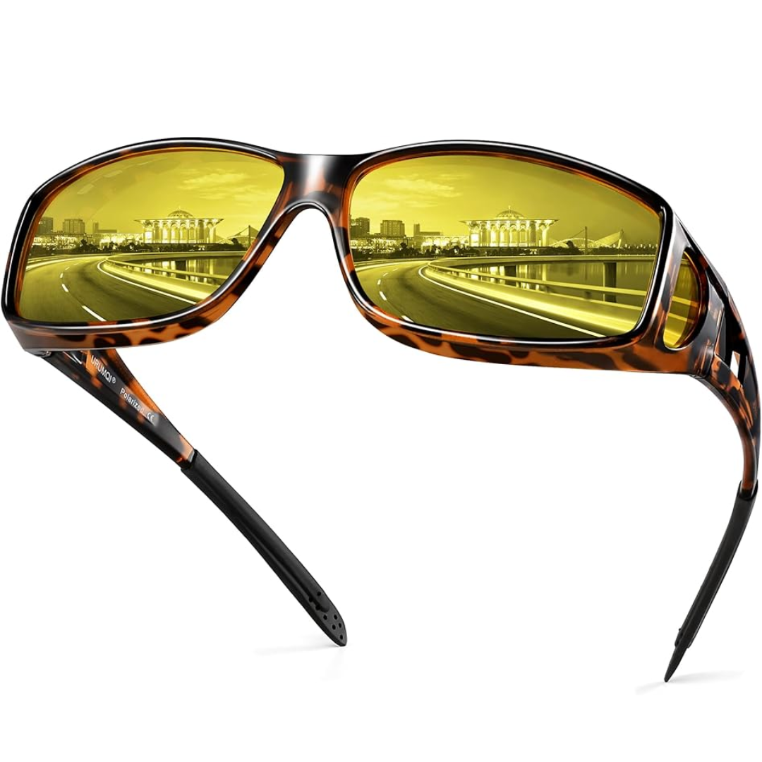 Jeremy Nachtsicht Polarisierte Fahrbrille – Blendfreie Brille für sicheres Fahren bei Nacht | Lersk