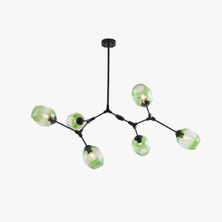 LustraNova Glass Bubble Pendant Light With Branching Arms Ambient Lighting | Lersk