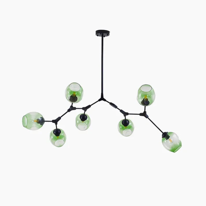 LustraNova Glass Bubble Pendant Light With Branching Arms Ambient Lighting | Lersk