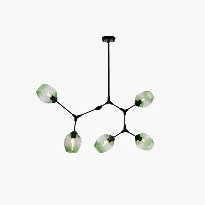 LustraNova Glass Bubble Pendant Light With Branching Arms Ambient Lighting | Lersk