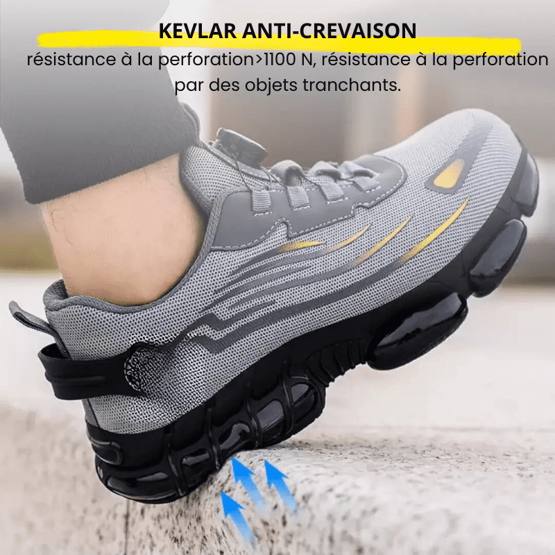 Chaussures de travail TerraGuard à embout en acier pour un confort amorti et un soutien toute la journée | Lersk