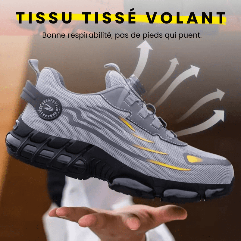 Chaussures de travail TerraGuard à embout en acier pour un confort amorti et un soutien toute la journée | Lersk