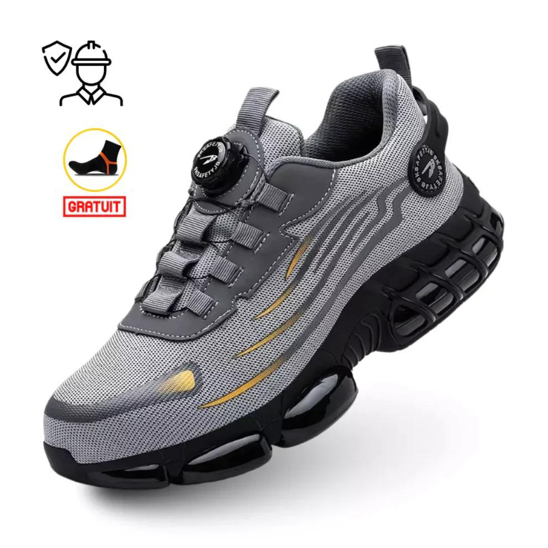 Chaussures de travail TerraGuard à embout en acier pour un confort amorti et un soutien toute la journée | Lersk