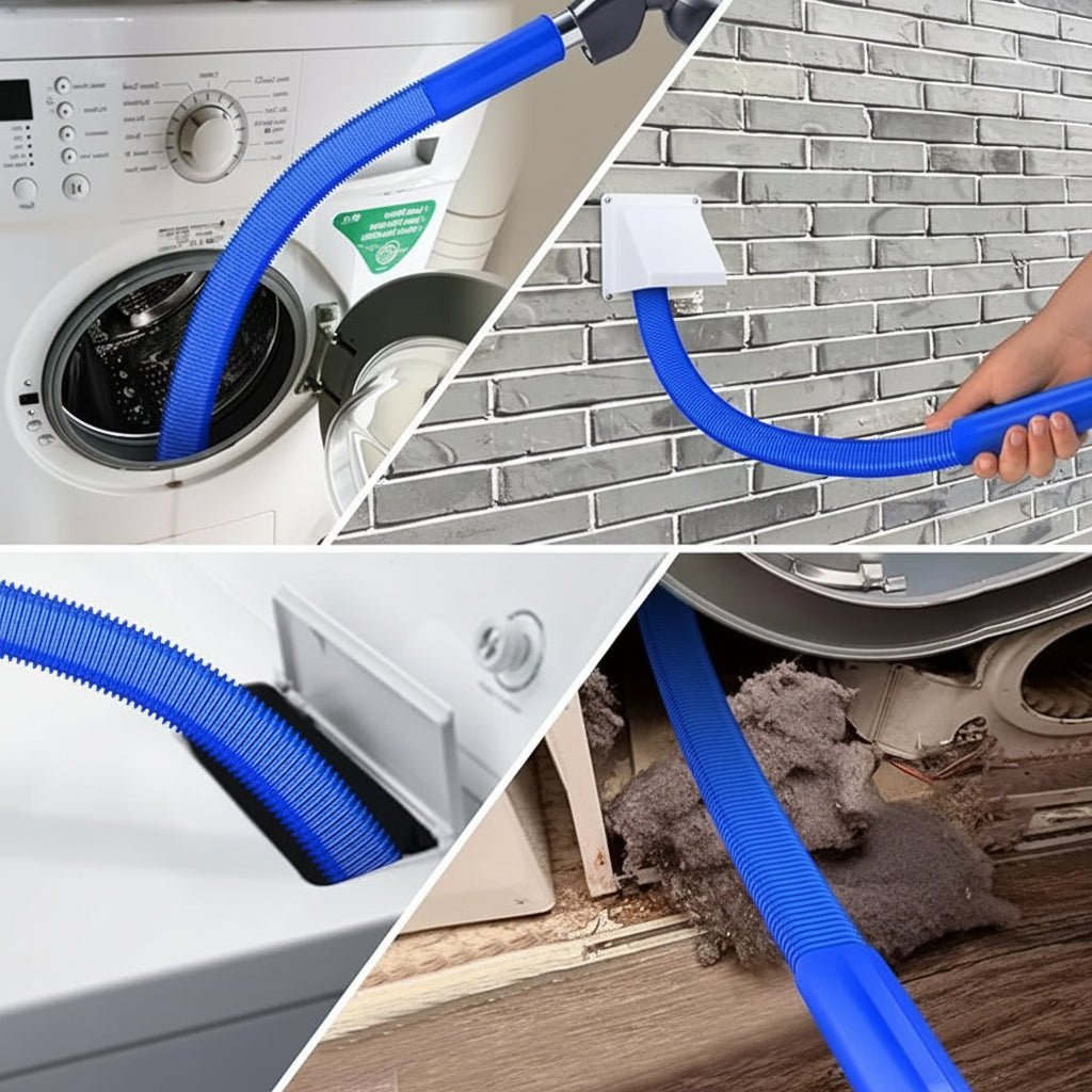 Flexible Dryer Vent Vacuum Attachment For Lint Removal | Lersk
