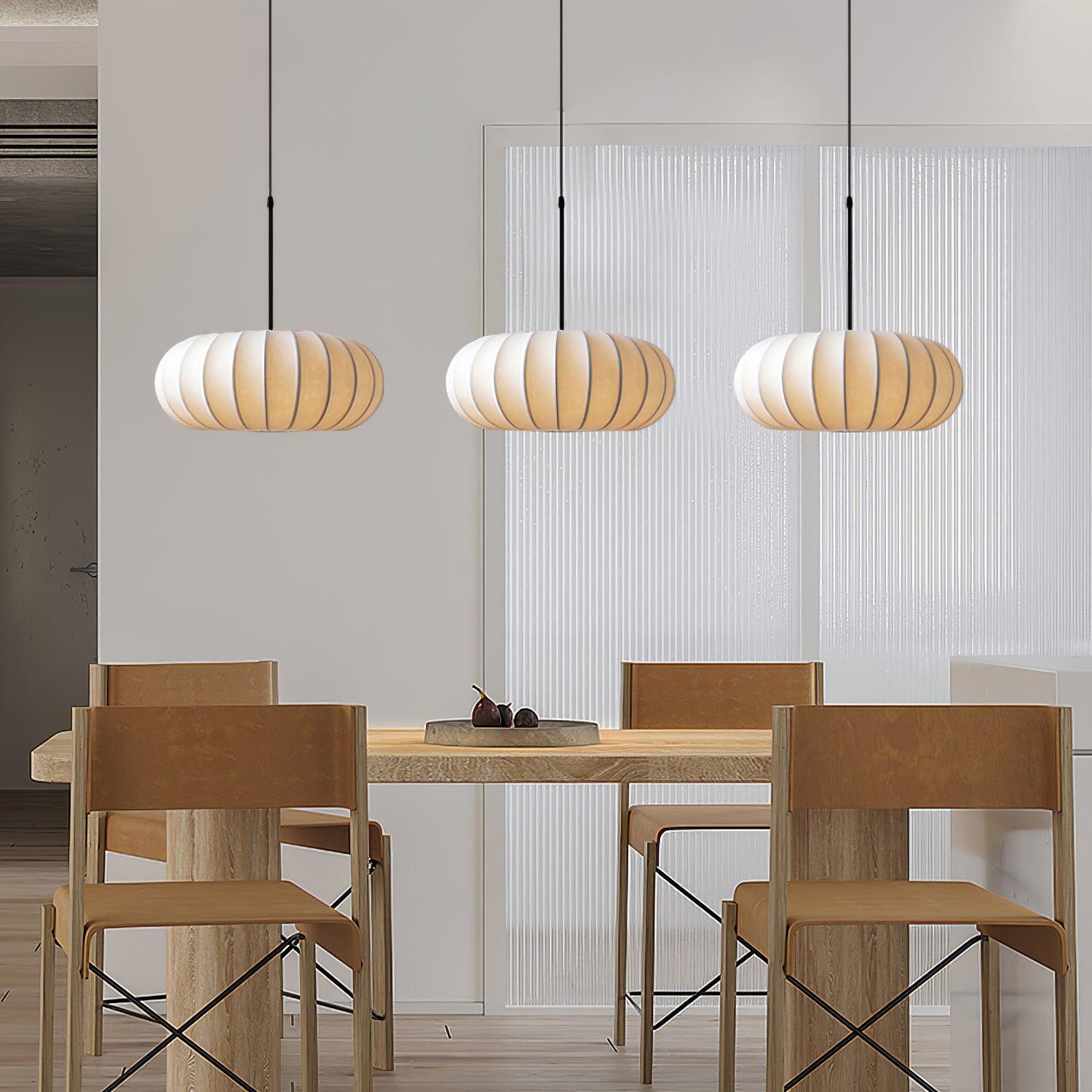 Lunara Minimalistisk Pendelbelysning i Naturlige Materialer | Lersk