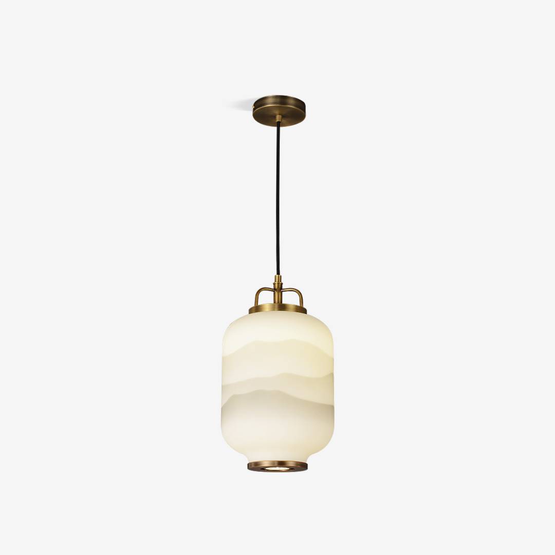 Frosted Glass Pendant Light For Contemporary Ceiling Lamp | Lersk