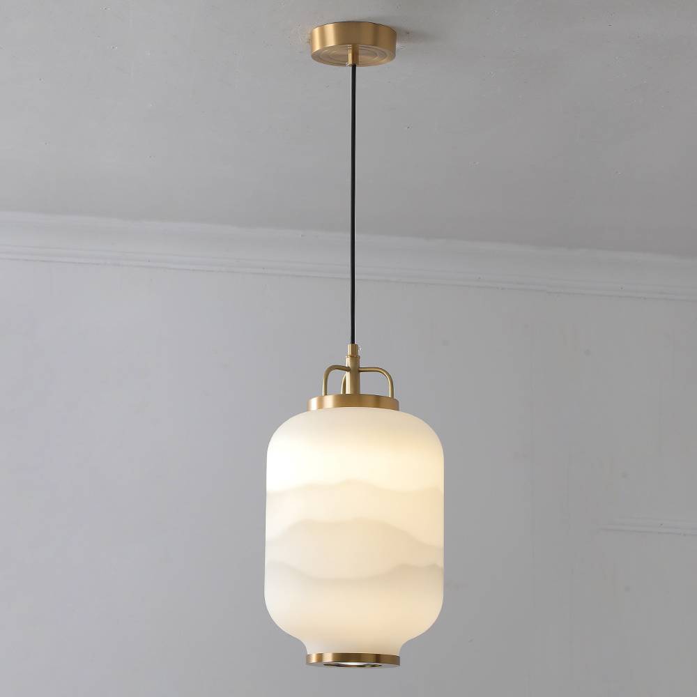Frosted Glass Pendant Light For Contemporary Ceiling Lamp | Lersk