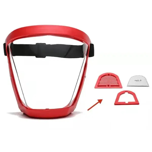 Full Face Shield Mask With Anti Fog Function For Full Forehead To Chin Coverage Lightweight Shield For Home Or Workshop Use | Lersk