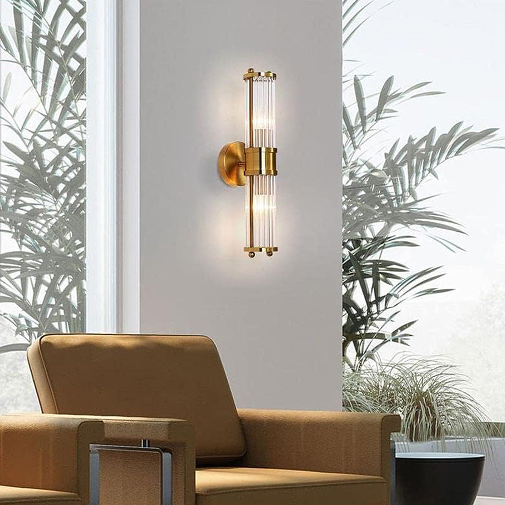 LuxGold Bath Wall Light for Luxury Bathrooms Creative Glow | Lersk