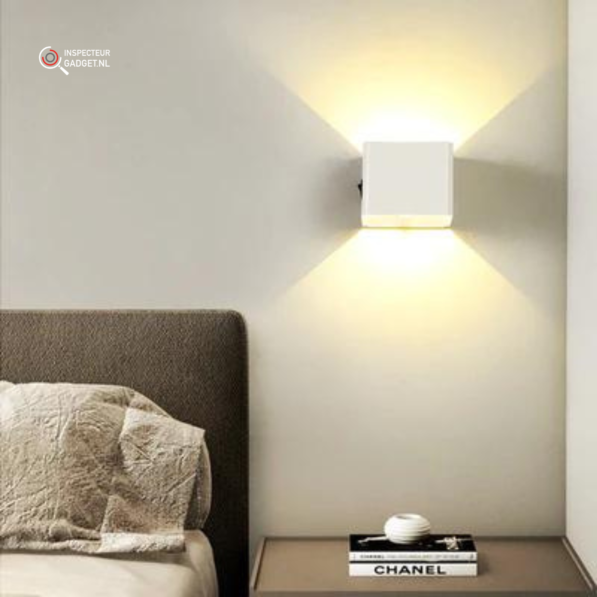 Aureon Wall Lamp Wireless USB Rechargeable Cordless Design 65 Hours Ambient Light | Lersk