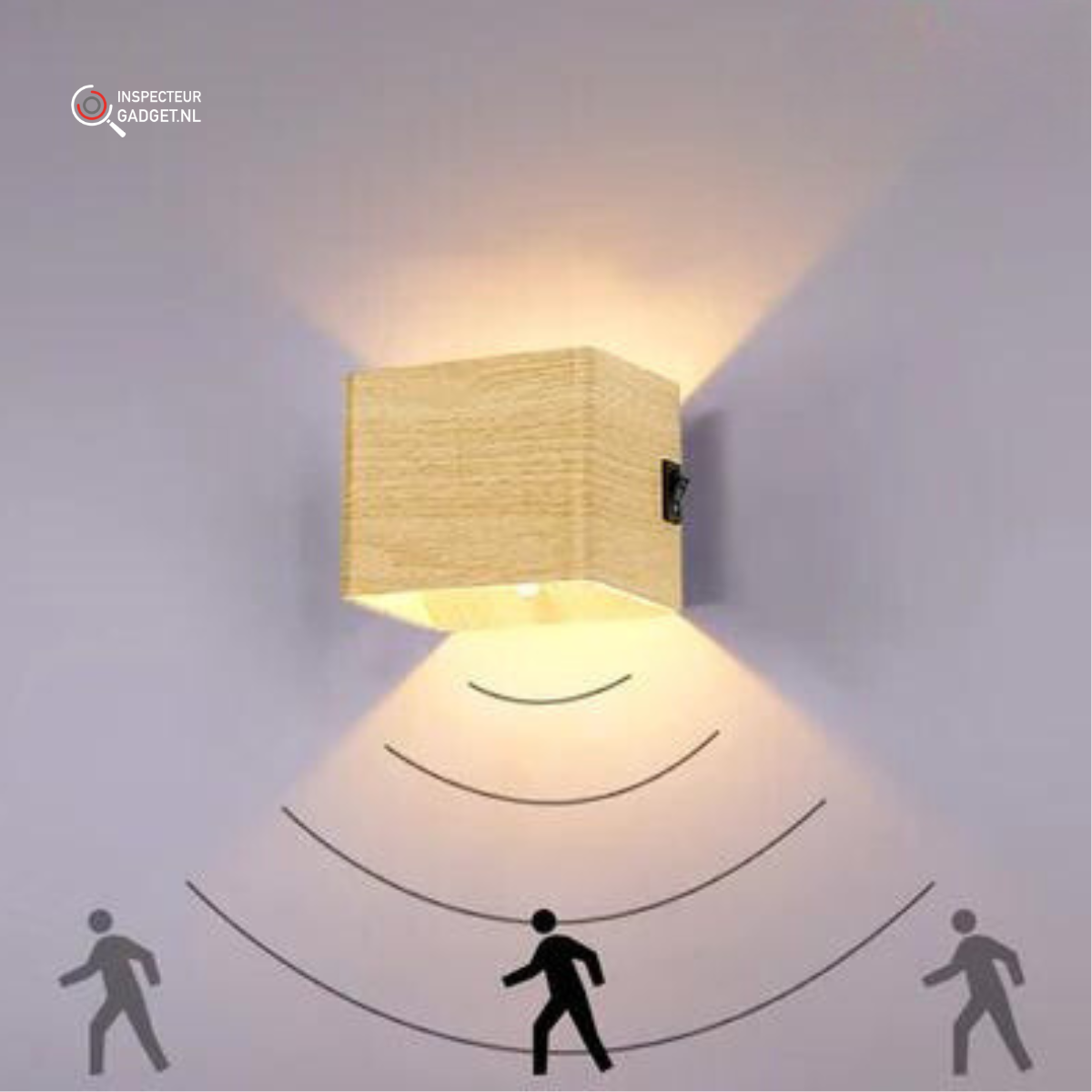 Aureon Wall Lamp Wireless USB Rechargeable Cordless Design 65 Hours Ambient Light | Lersk