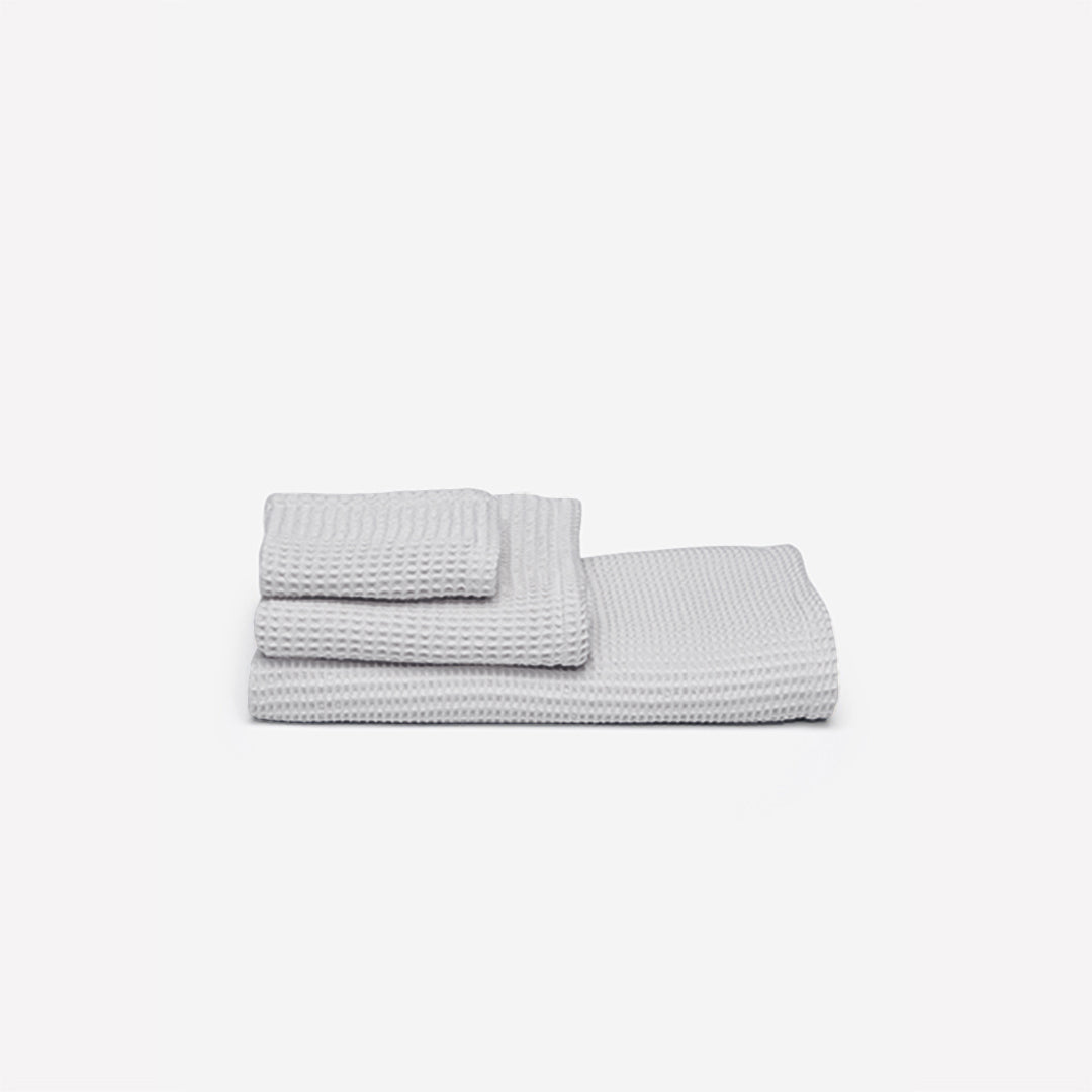 Aurora Bamboo Spa Waffle Towel Set Moisture Wicking Lyocell | Lersk