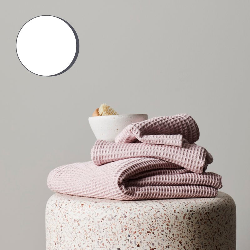 SereneBamboo Soft Waffle Spa Towels 2 Pack Set Eco Friendly | Lersk
