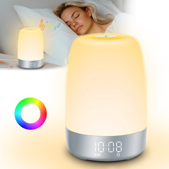 Aurora Wake Up Light solopgangsvækkeur med naturlige lyde til travle morgener | Lersk