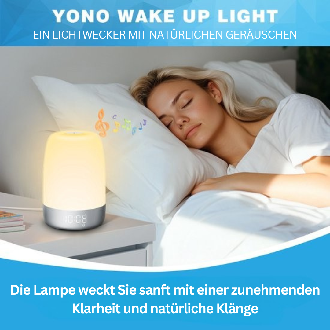Aurora Wake Up Light solopgangsvækkeur med naturlige lyde til travle morgener | Lersk