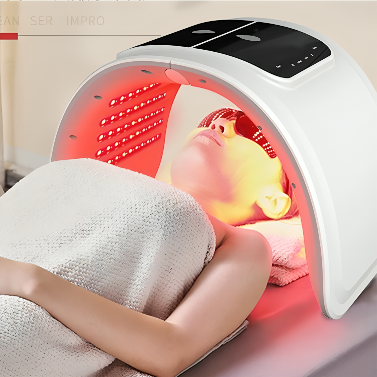 LumiDerm 7-Color PDT LED Facial Therapy Device For Skin - Red light therapy | Lersk