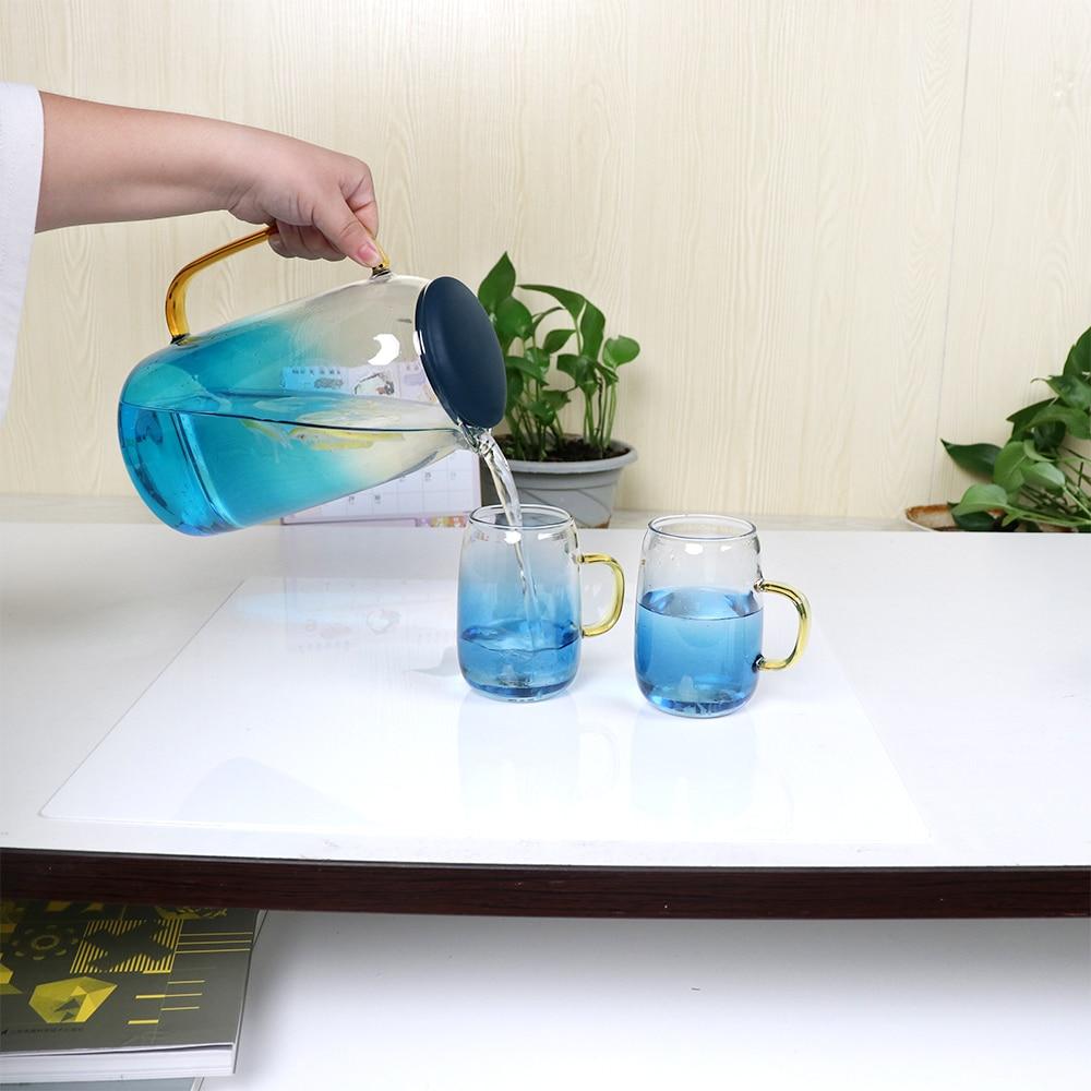 Azure Ombre glas kande sæt | Lersk