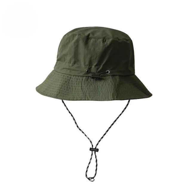Chapeau seau pliable imperméable Brisa avec protection SPF 50 Plus large bord, chapeau de soleil sûr au soleil | Lersk