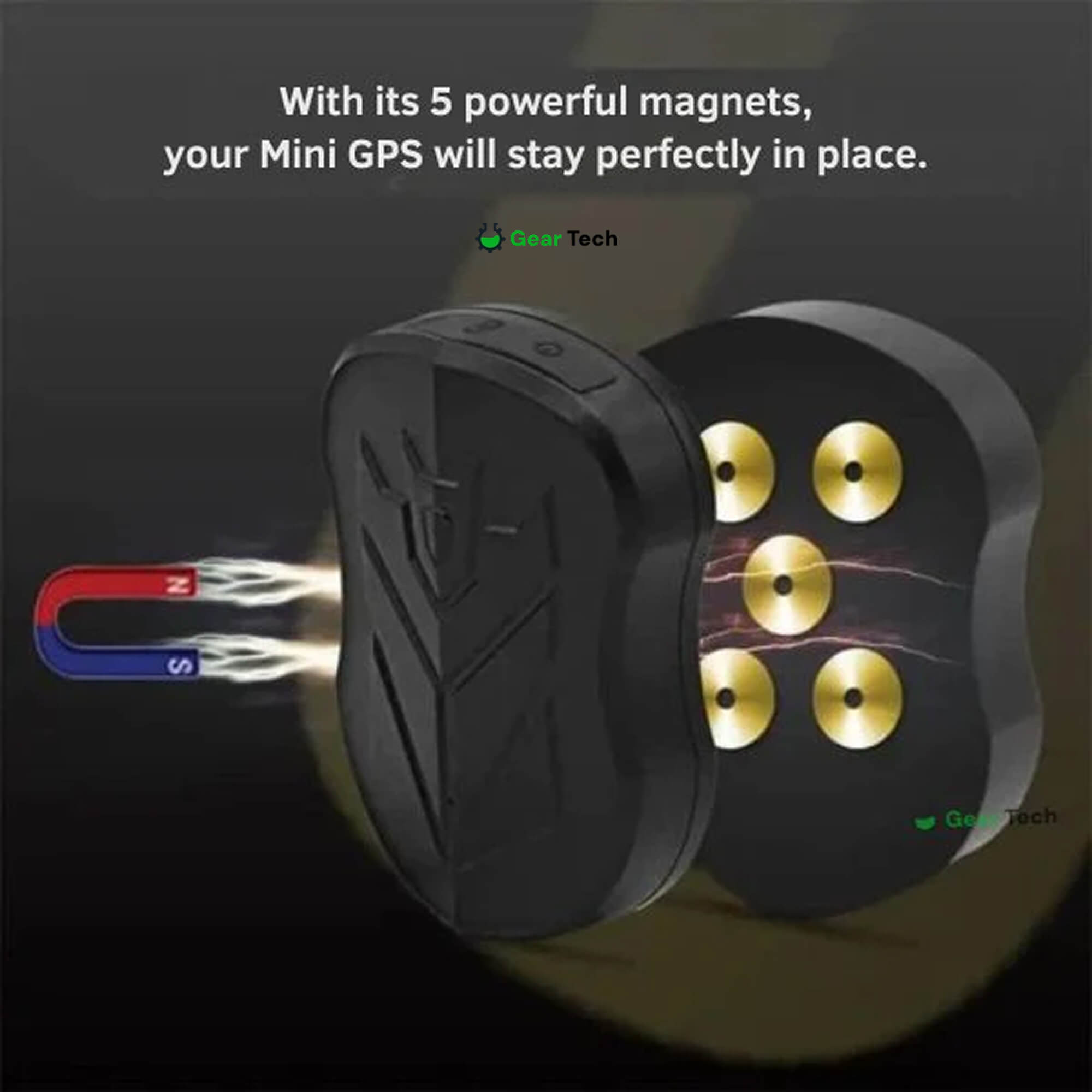 Waterproof GPS Car Tracker: Real-Time, Voice-Activated, 5000mAh Battery | Lersk