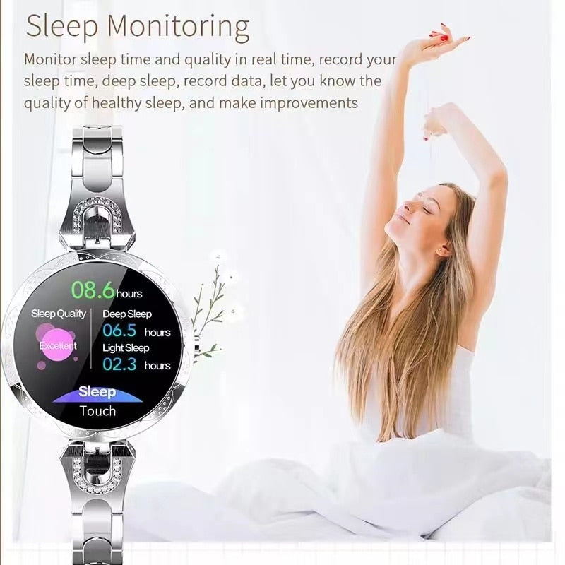 LumaFit Pulsewatch Wodoodporny Damski Smartwatch Fitness | Lersk