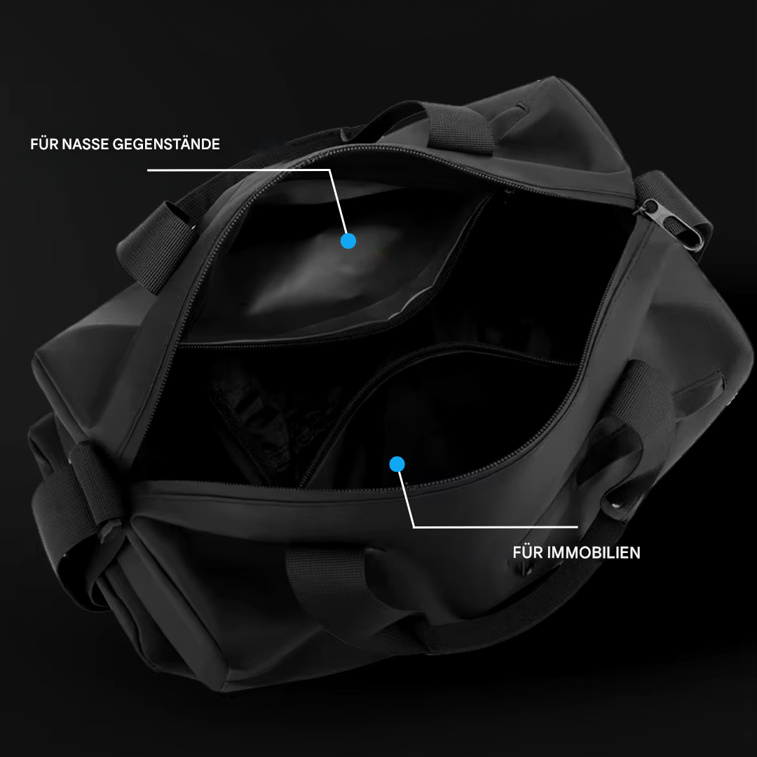 Flexbag Pro Waterproof Sports Bag With Shoe Compartment Gym | Lersk