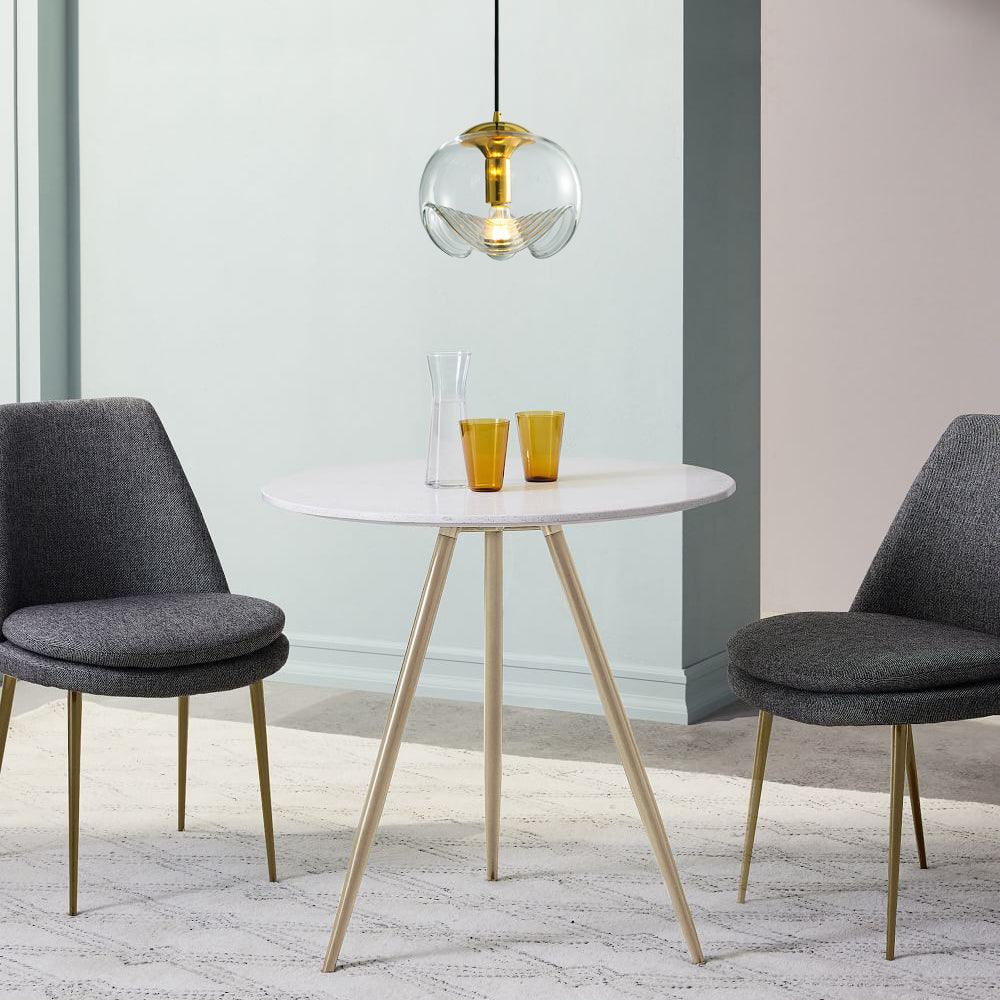 AquaVibe Wave Pendelleuchte aus Eisen und Glas für Wohnzimmer | Lersk