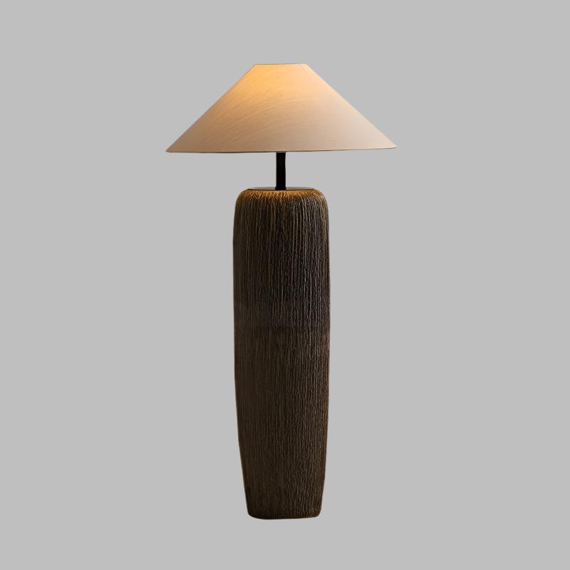 Rookhaven Rustic Floor Lamp In Reclaimed Wood Warm Glow | Lersk