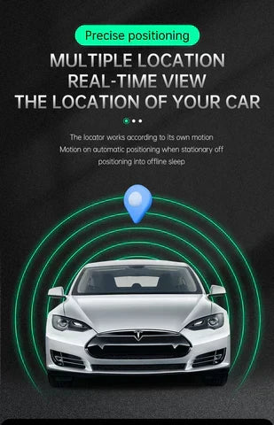 AeroTrace Nano Vehicle GPS Tracker With Real Time Location And Magnetic Mount