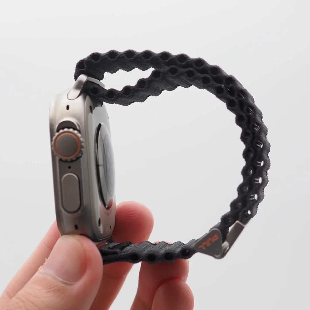 TrailBound | Vævet rem til Apple Watch | Lersk
