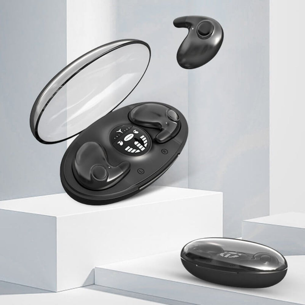 Auricolari wireless Bluetooth con cancellazione del rumore, cuffie in-ear impermeabili | Lersk