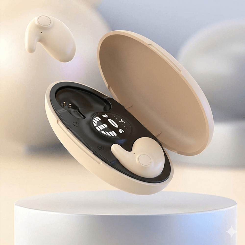 Auricolari wireless Bluetooth con cancellazione del rumore, cuffie in-ear impermeabili | Lersk