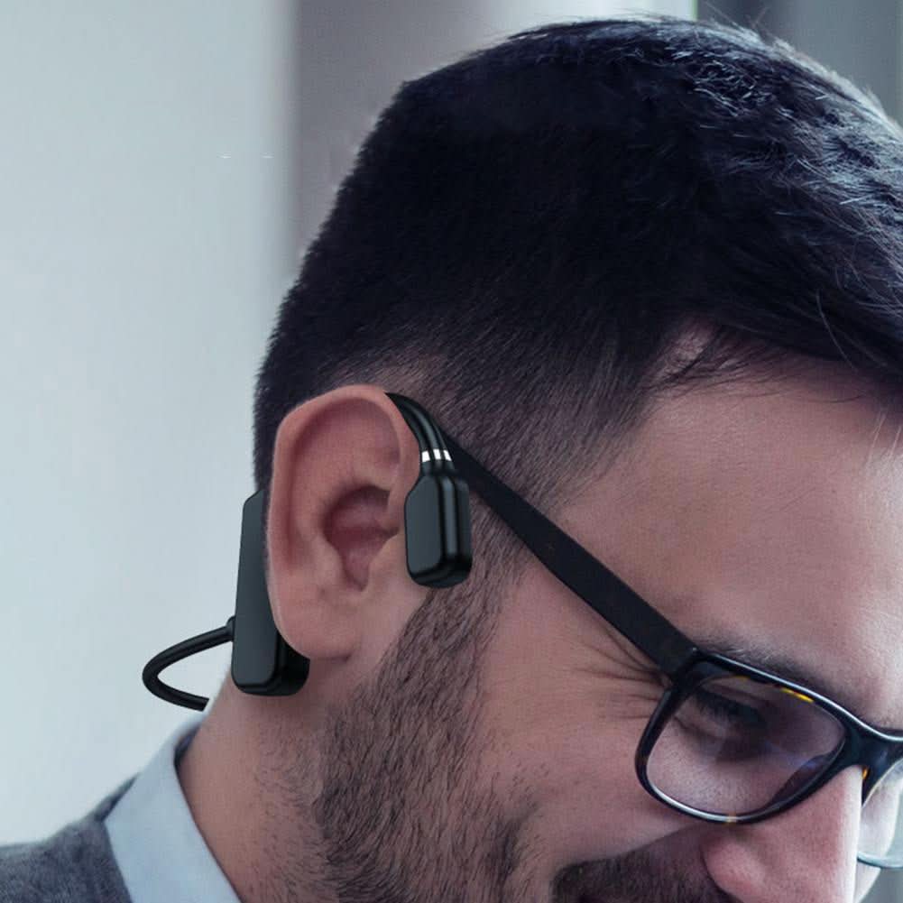 Cuffie Wireless a Conduzione Ossea Sonicflow Audio Cristallino per Corridori | Lersk