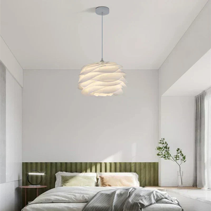 Liora Rosary Glass Ceiling Light With Floral Glow Ambience | Lersk