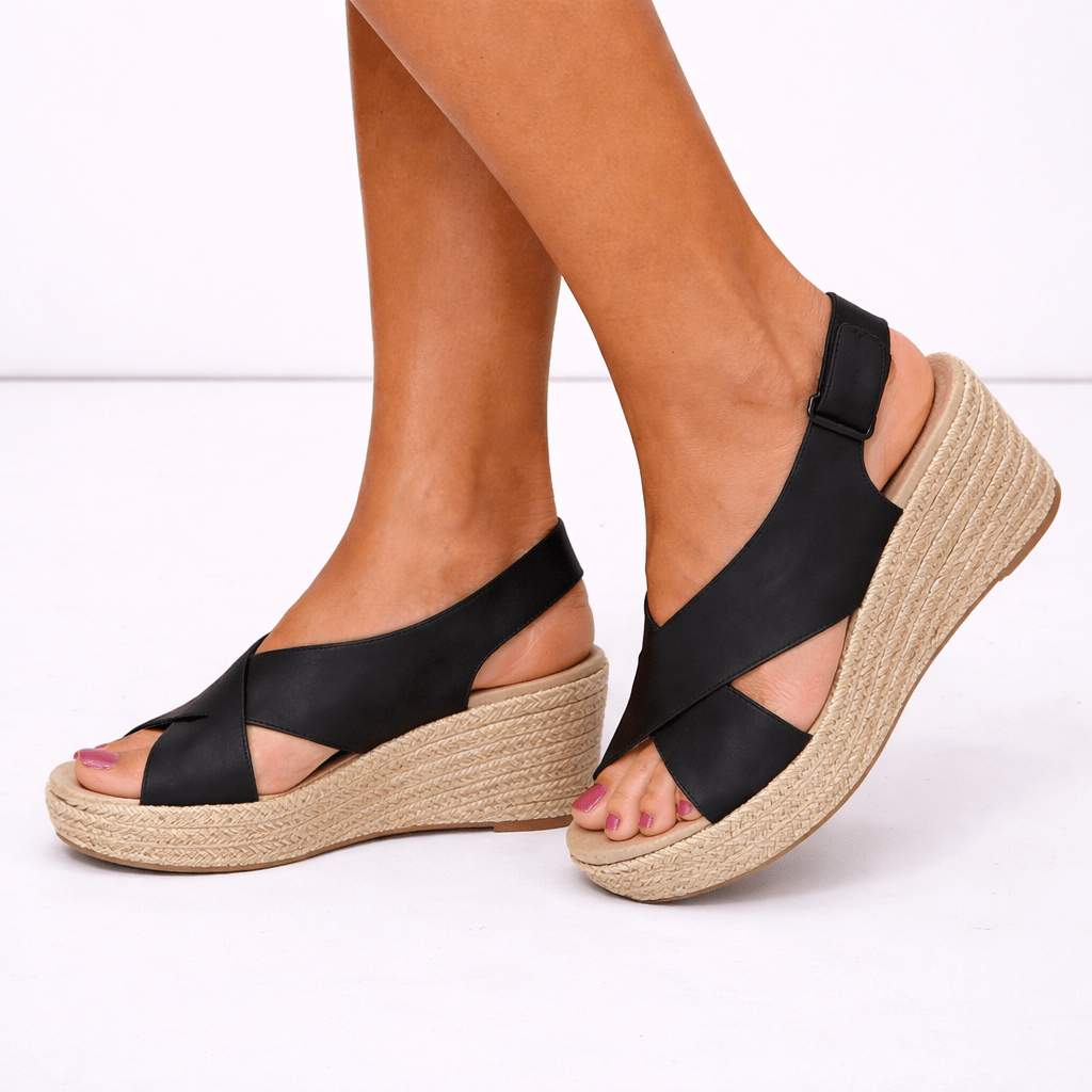 Women's Comfortable Orthopedic Espadrille Sandals in Several Sizes | Lersk