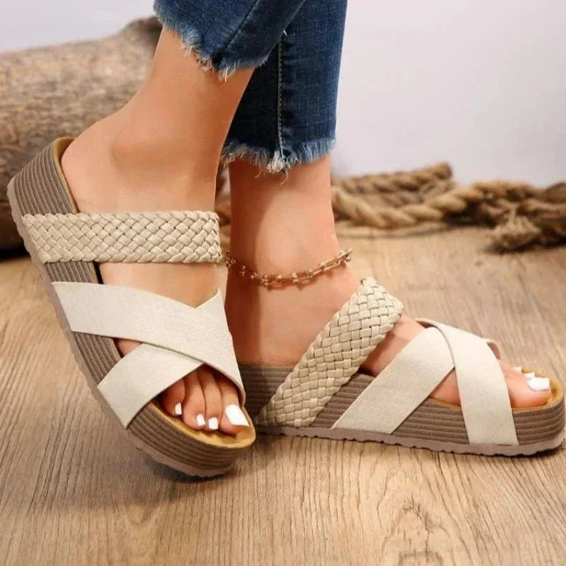 Summer Women's Orthopedic Platform Sandals For Comfortable Supportive Footwear | Lersk
