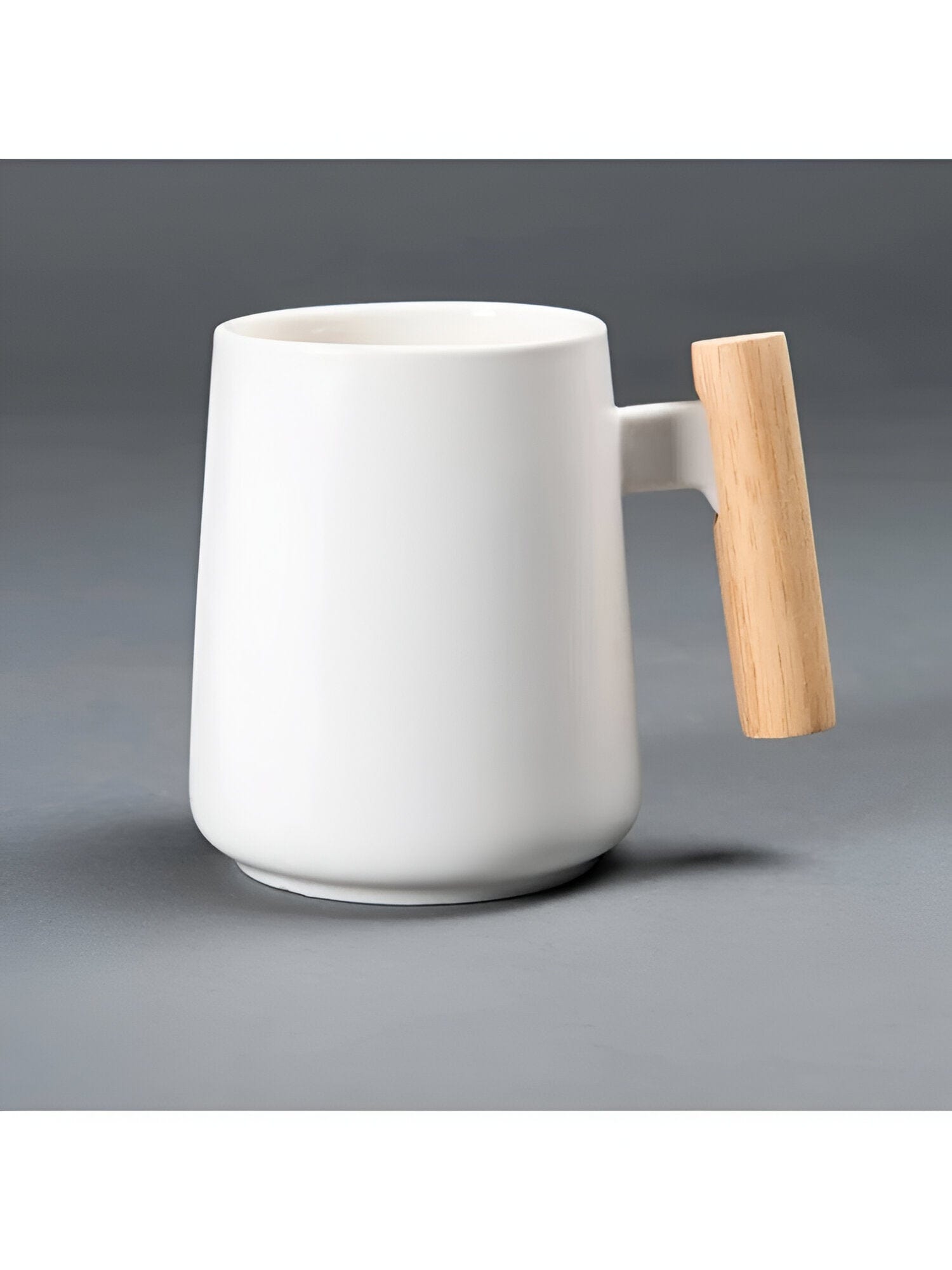 Keramiktasse mit Holzgriff | Lersk